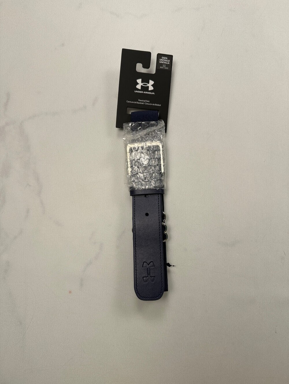 Under Armour Baseball Belt Navy 2010s Adjustable - Mens OSFA